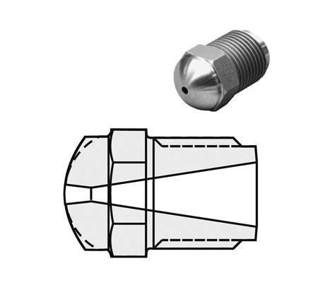 full taper repleaceable nozzle tips