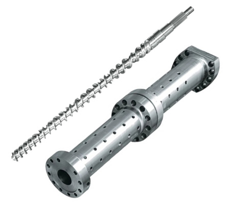 Pin barrel and screw