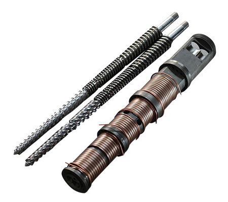 Conical Twin Screw and Barrel