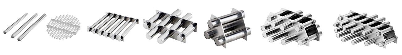 permanent magnetic grid magnets