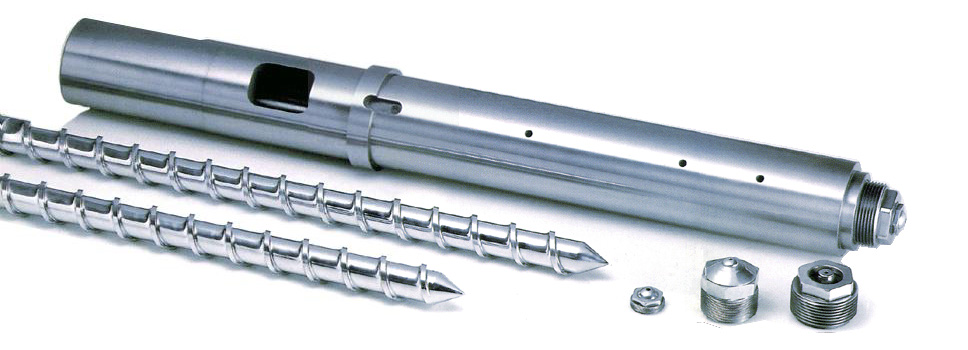 thermoset injection screws and barrels
