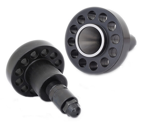 end cap, nozzle body with nozzle tip