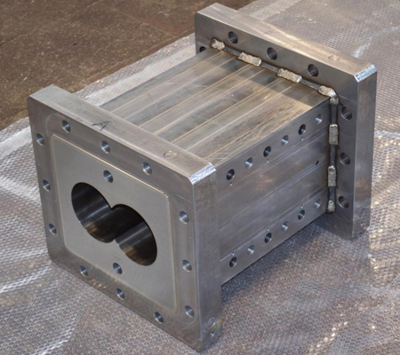 segmented extrusion twin barrel