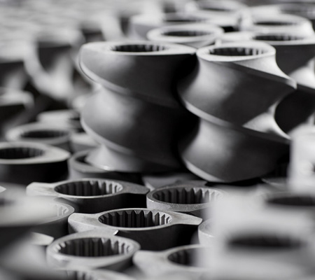 screw elements, twin screw segments