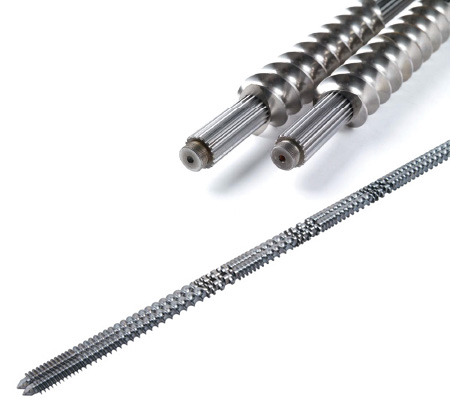 co-rotating modular twin screw
